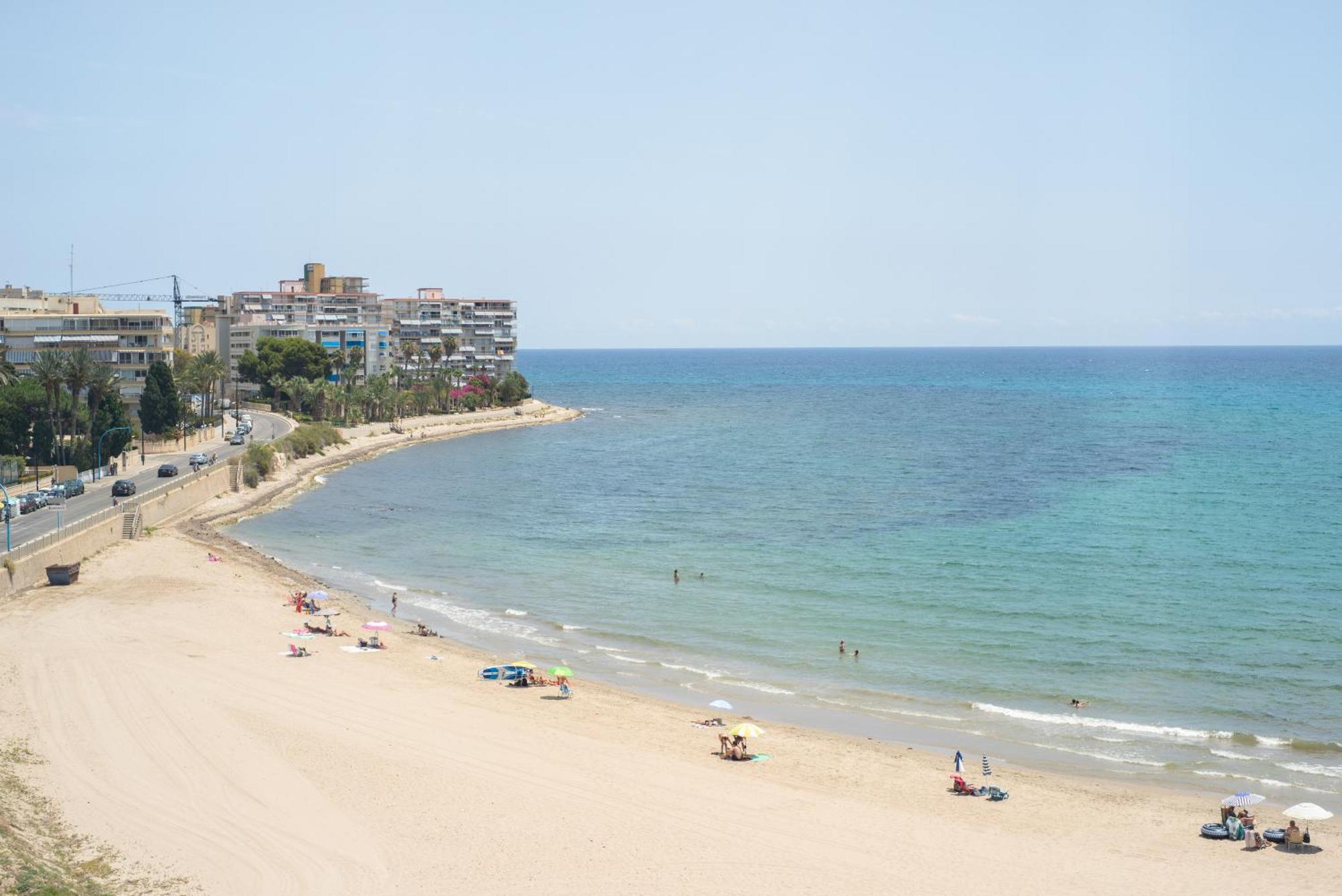 坎佩略Atico Frente Al Mar 2 Terrazas Barbacoa Y Parking Sujeto A Disponibilidad公寓 外观 照片