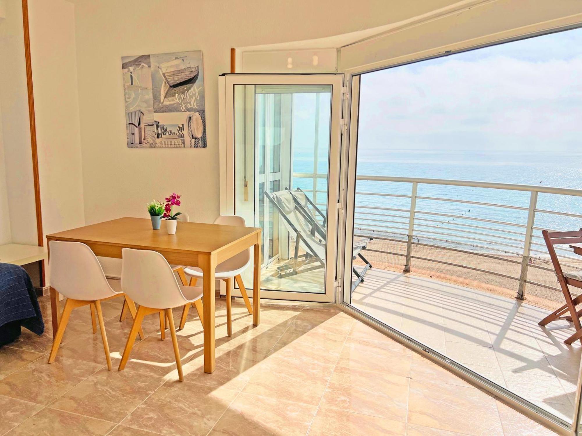 坎佩略Atico Frente Al Mar 2 Terrazas Barbacoa Y Parking Sujeto A Disponibilidad公寓 外观 照片
