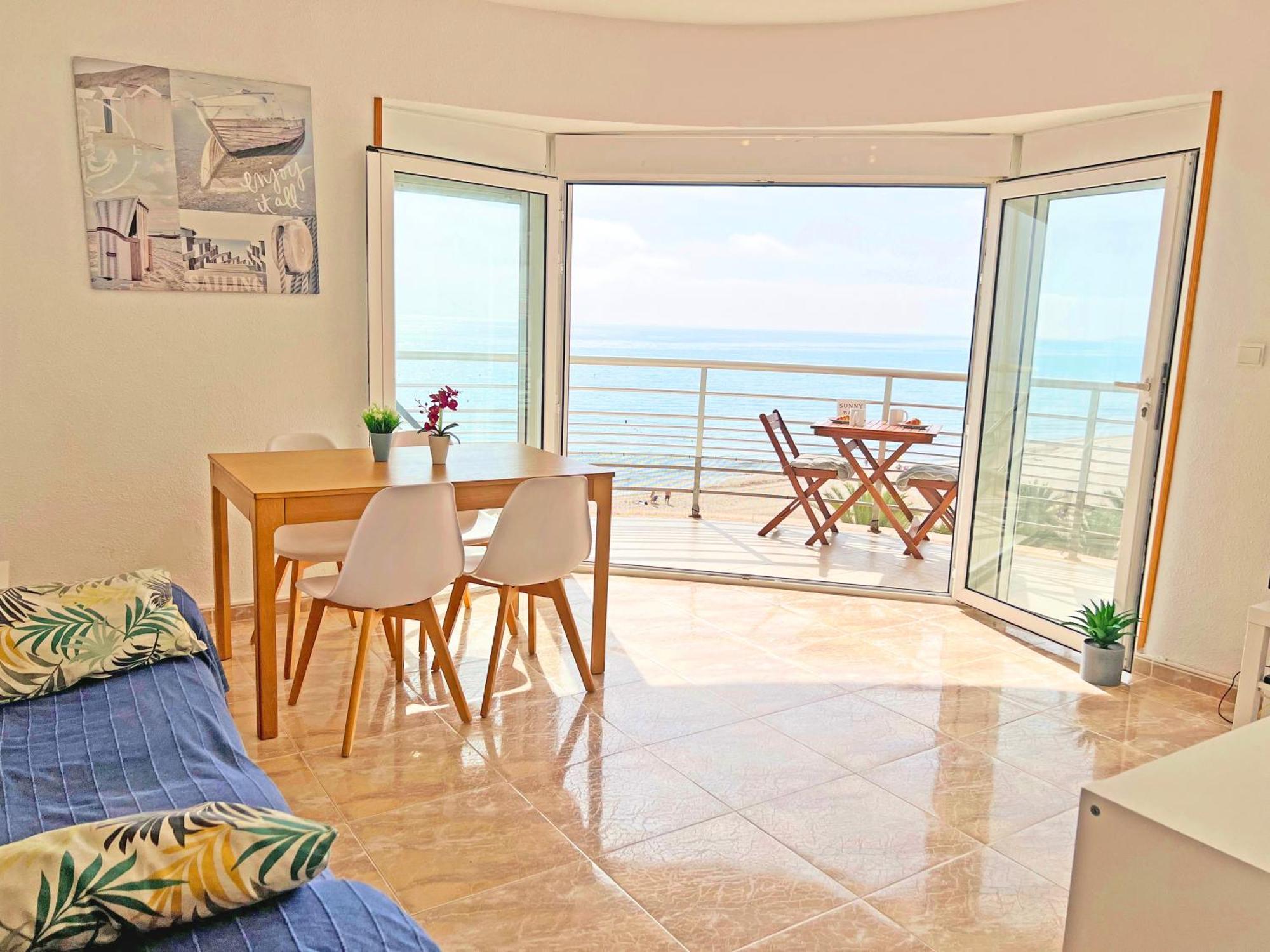 坎佩略Atico Frente Al Mar 2 Terrazas Barbacoa Y Parking Sujeto A Disponibilidad公寓 外观 照片