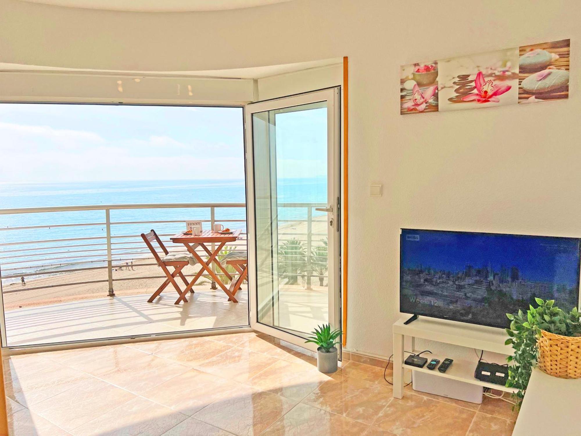 坎佩略Atico Frente Al Mar 2 Terrazas Barbacoa Y Parking Sujeto A Disponibilidad公寓 外观 照片