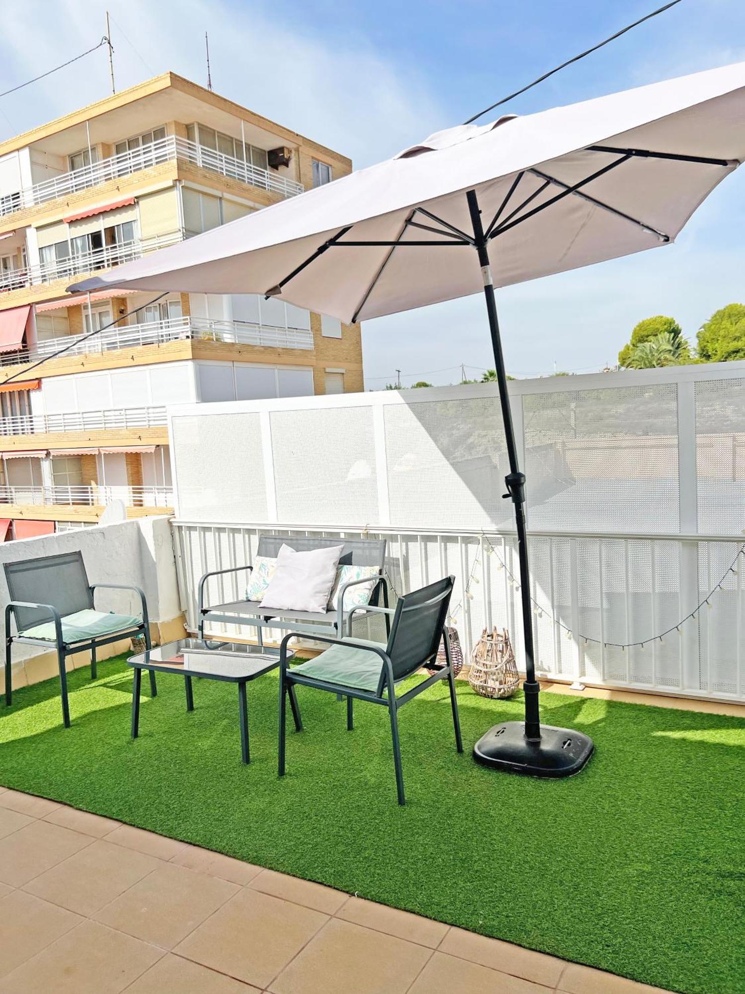 坎佩略Atico Frente Al Mar 2 Terrazas Barbacoa Y Parking Sujeto A Disponibilidad公寓 外观 照片