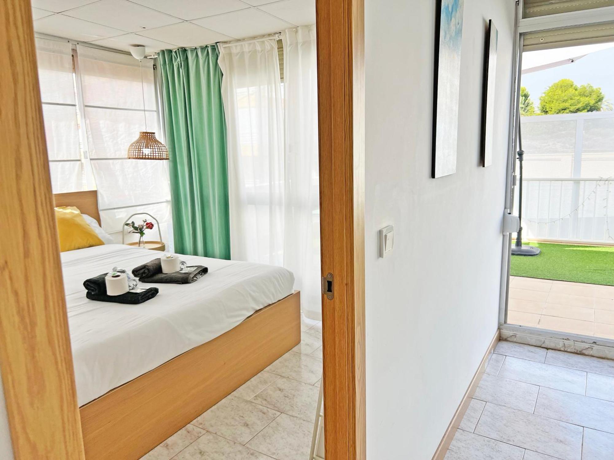 坎佩略Atico Frente Al Mar 2 Terrazas Barbacoa Y Parking Sujeto A Disponibilidad公寓 外观 照片