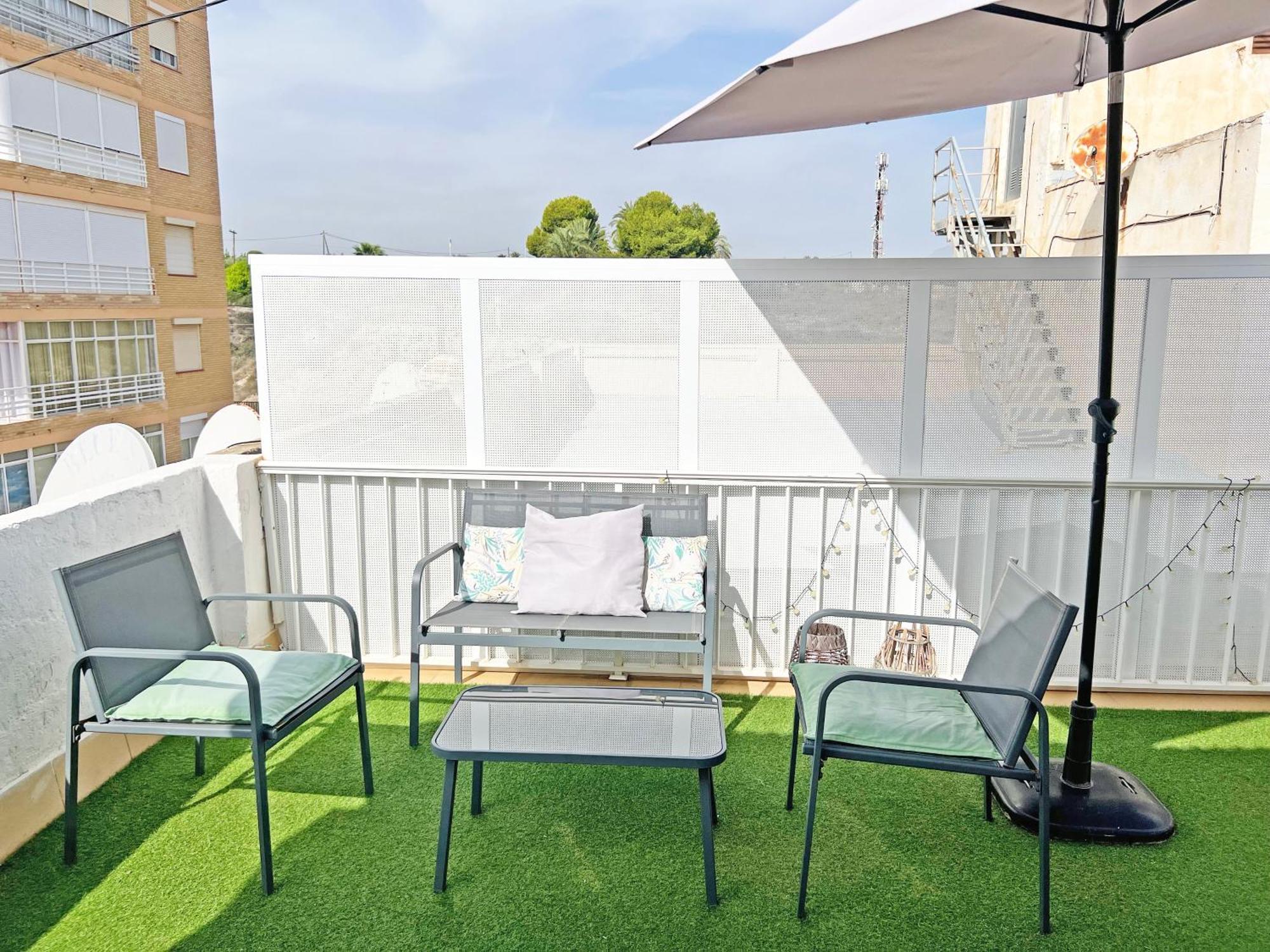 坎佩略Atico Frente Al Mar 2 Terrazas Barbacoa Y Parking Sujeto A Disponibilidad公寓 外观 照片
